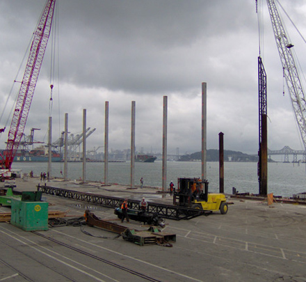 Vortex earns place on California Construction’s Top Projects in California list for Port of Oakland Wharf & Embankment Strengthening